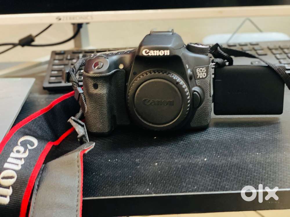 Canon EOS 70d with EFS 18-135 mm lens