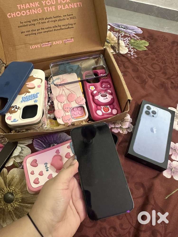 13pro max iphone with box without charger