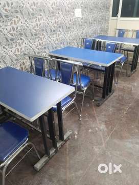 Hotel table and chairs