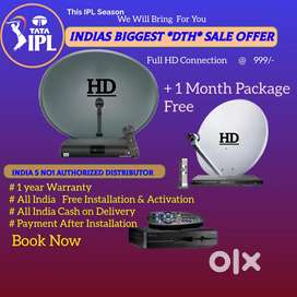 ALL DTH AVAILABLE ! AIRTEL DTH ! DISH TV ! VIDEOCON D2H ! SETUP BOX !
