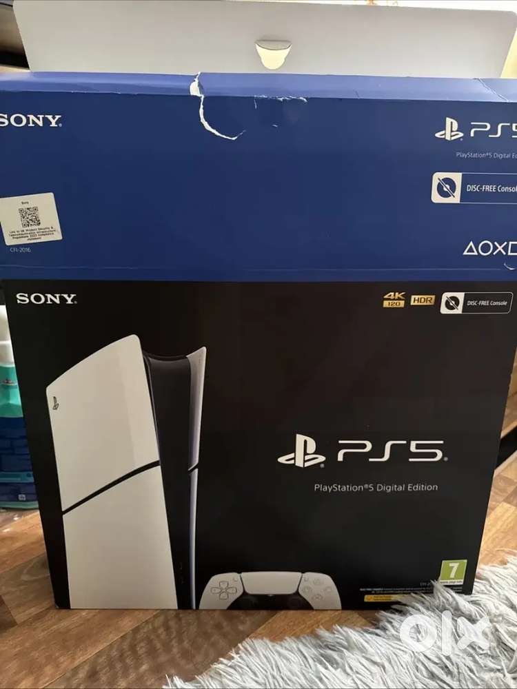 PS5 PlayStation 5 Digital Edition (Disc Free) With Two Controllers