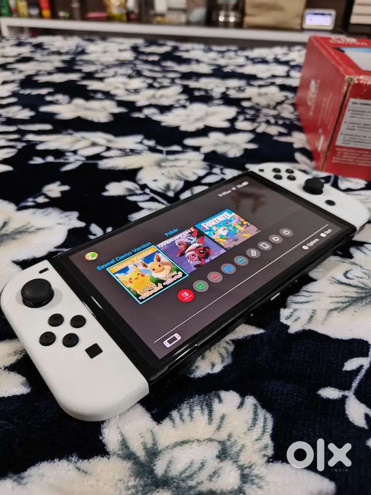 Nintendo Switch OLED – 3 Months Old + Tempered Glass & Carry Bag