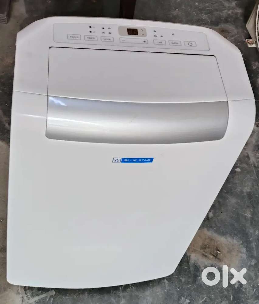 1 Ton Blue star portable AC with bill