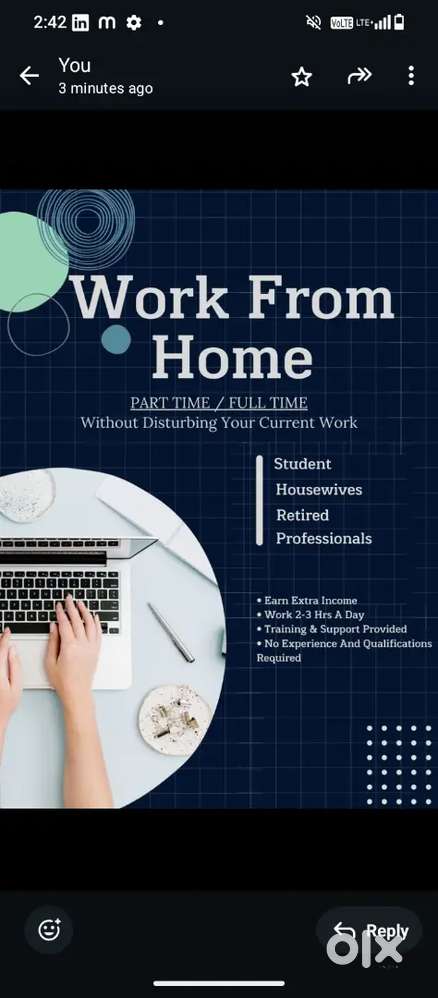 Work from home