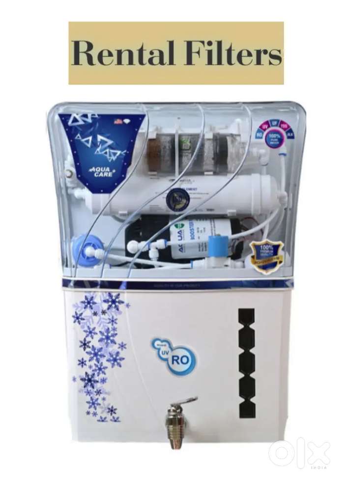 Water purifier available on rent