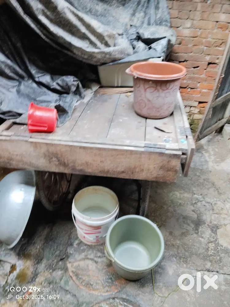 Thela h good condition me koi use nahi kar raha