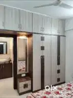 1/4 BHK flats in wooden furniture work solutions