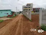 500 North facing open plot near rampally token LRS paid