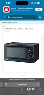 Bajaj microwave