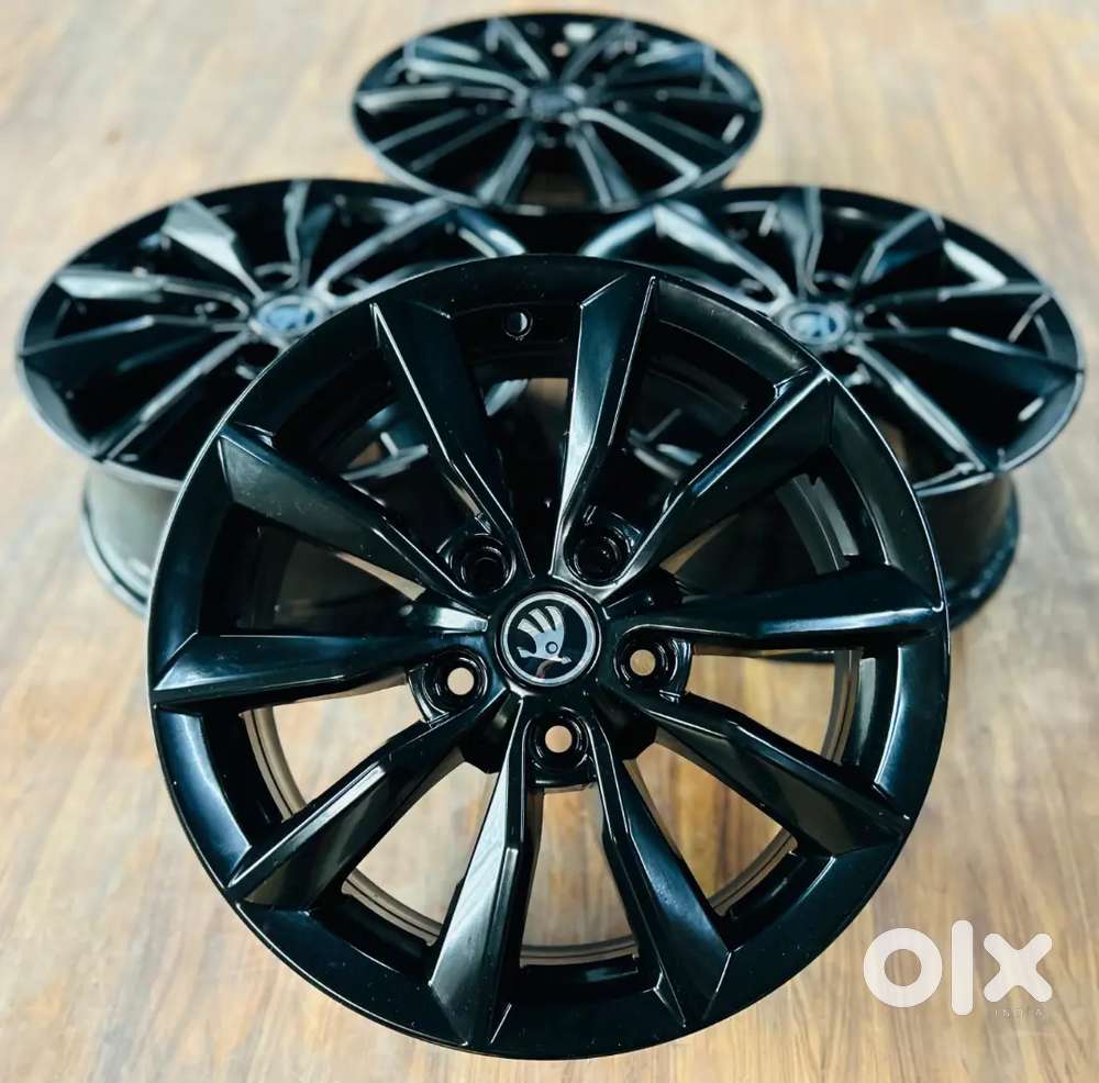 16inch Skoda Octavia Laura Superb Black Oem Alloys set of 4