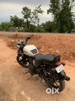 White colour royal Enfield hunter 350 x