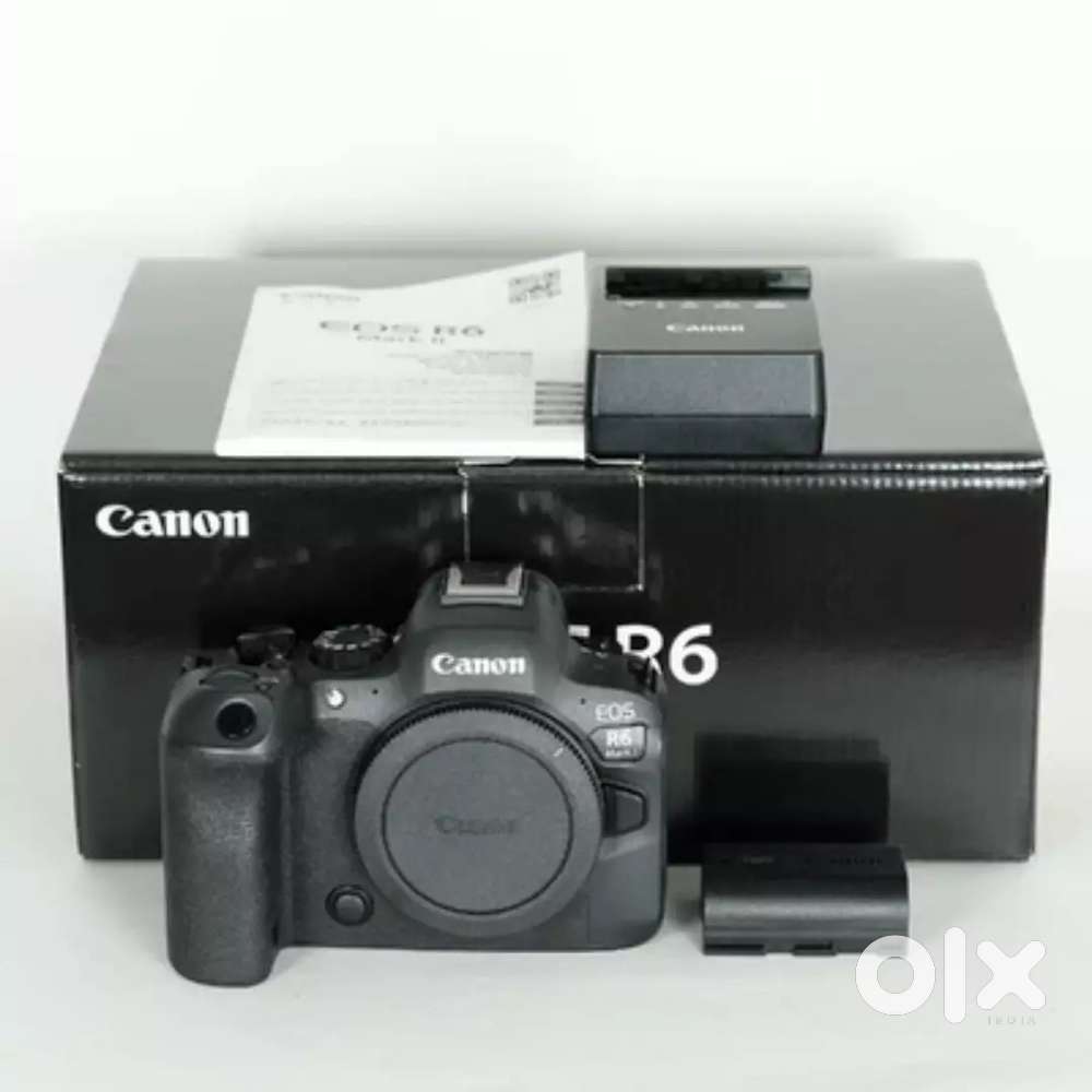 Used item Canon EOS R6 Mark II Body RF Mount  Camera.