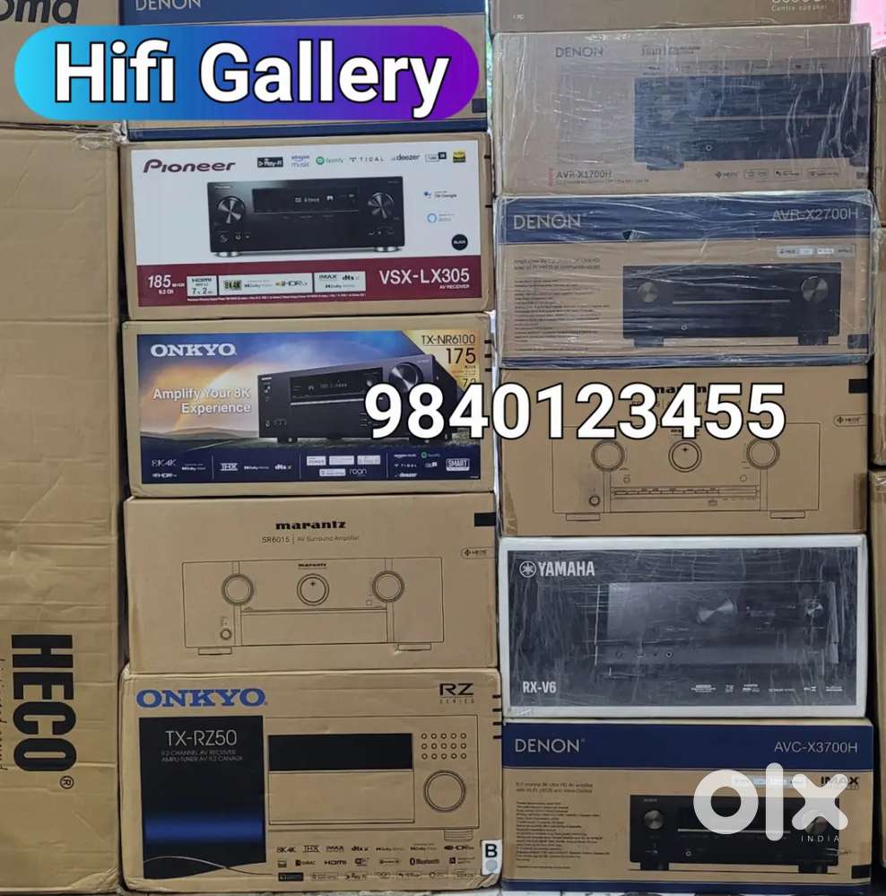 Denon, Emotiva, Rotel, Marantz AV Receiver Amplifier At Hifi Gallery