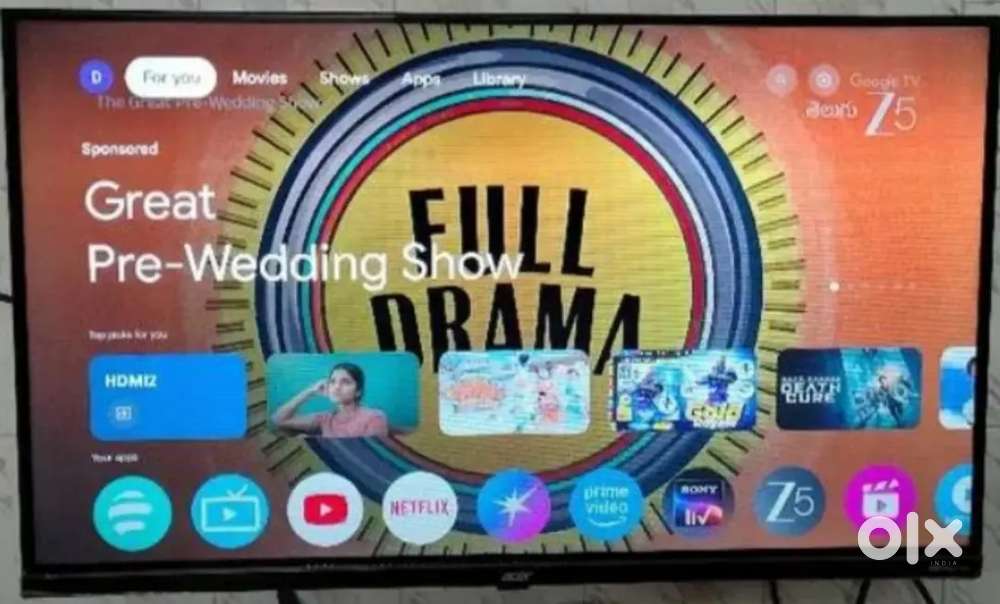 Acer 32 FHD Android Frame Less Tv