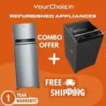 #@combo offer washing machine and refrigerator