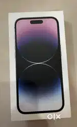 Iphone 14 pro, purple colour, 256 gb