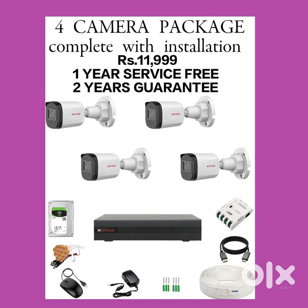 399 install & Service Cctv Whole sale best price 8,500