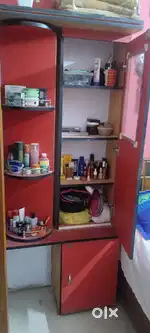 RED DRESSING TABLE