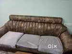 Brownish green shade 10 seat sofa