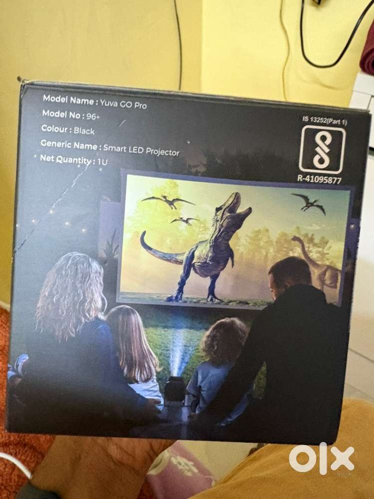 Wzatco Smart Projector  Yuva GO Pro  Supports 4K  Native 1080P