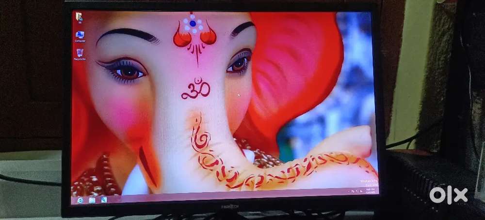 Cpu monitor keyboard mouse cooler master cabinet