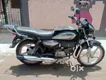 HERO SPLENDOR +; MODEL 2020; SELF STARTER ALLOY WHEEL; BLACK & SILVER