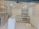 Stationary fancy store furniture customised