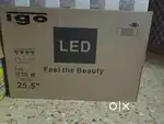 Igo 25.5 inc LED TV with remote