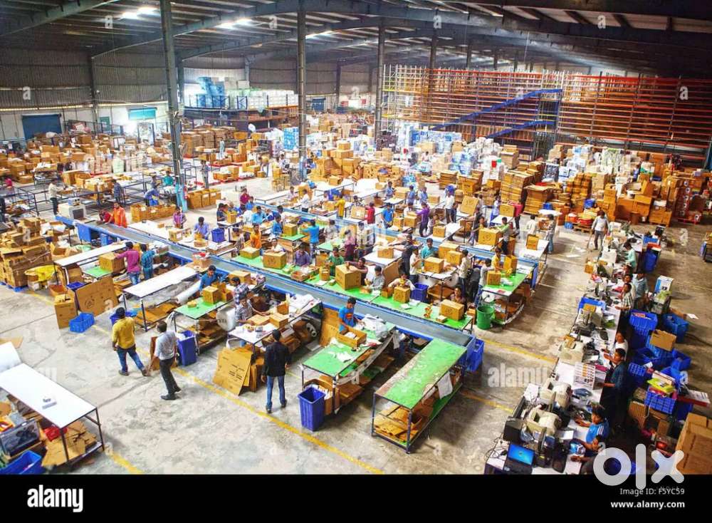 Vacancies available in warehouse company