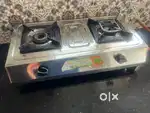 Gas stove with tube and wet grinder for sale
