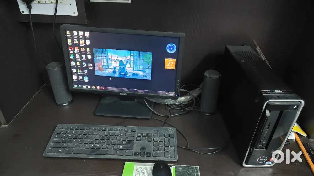 Dell Inspiron 660s Desktop PCDual CoreDell Monitor + Speakers