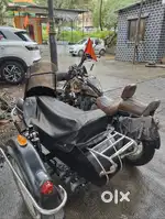 To Sale  Newly built Side Car for Bike  Sholey Movie Fame