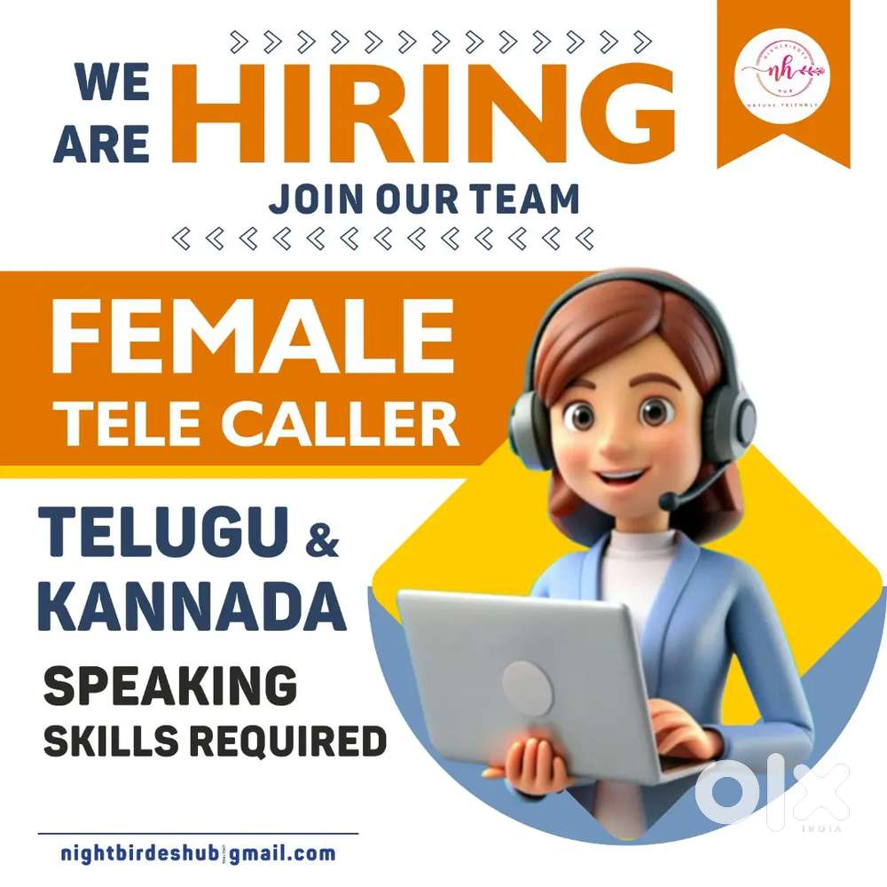 Wanted Experienced Female Telecaller