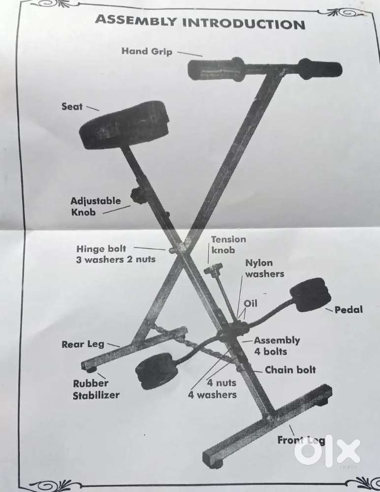 Exercise cycle we are manufacturing new cycle we are providing