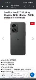 One plus not2t 12 256 storaj
