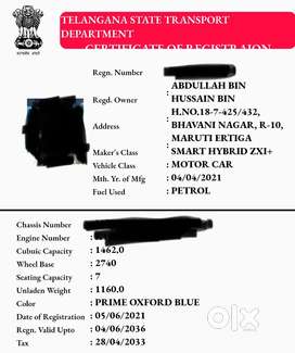 Maruti Suzuki Ertiga 2021 Petrol 23000 Km Driven
