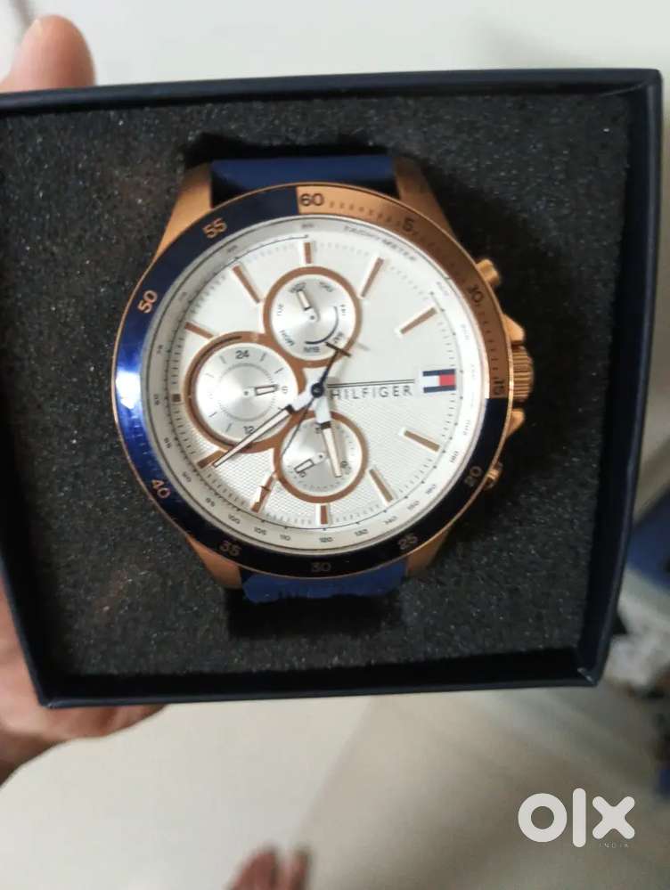 Tommy Hilfiger analog watch.