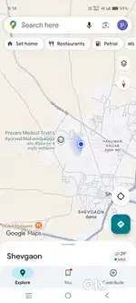 Na 20 guntha sell Shevgaon