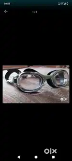 Swimming power goggles