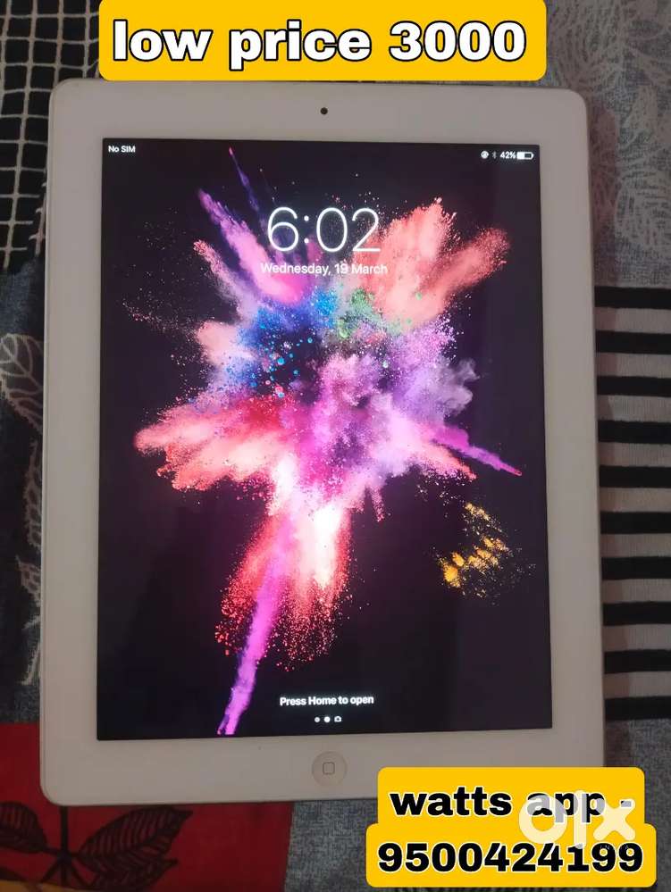 Ipad 4 WiFi sim 4g ios 10.3