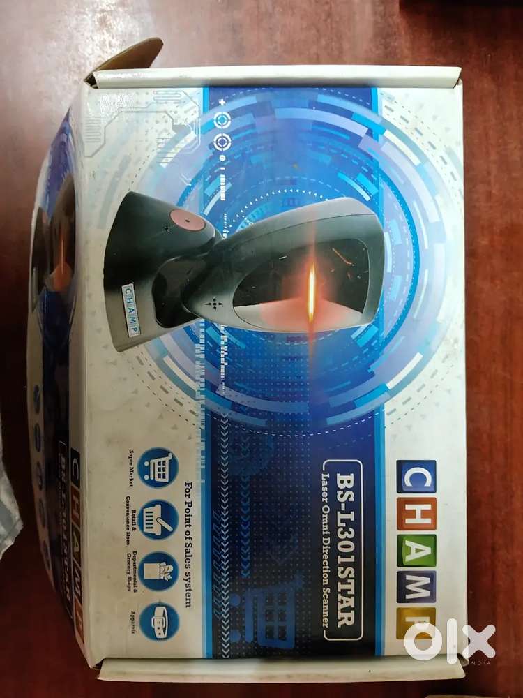 TVS Champ Laser Omni Direction Scanner
