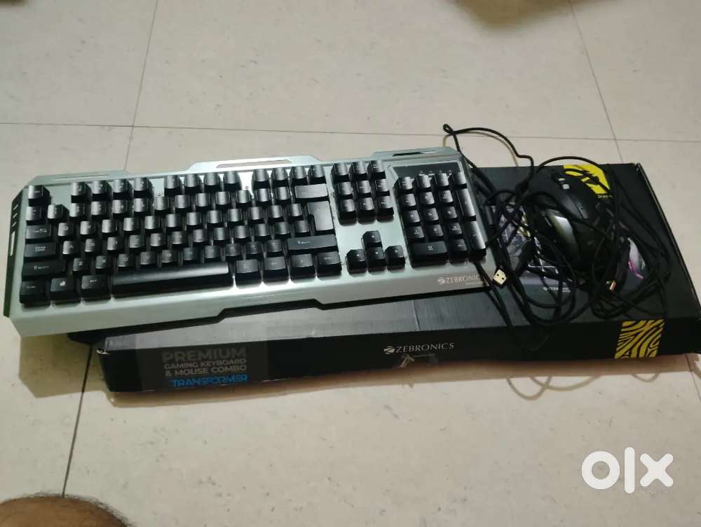 Zebronics Transformer gaming keyboard and mouse combo