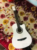 Intern 38C Acoustic Steel-string Guitar Premium White