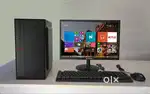 New Intel i3 Computer, 8GB RAM,256 GB SSD,19 Monitor