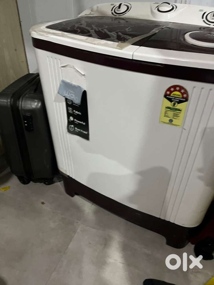 New washing machine in warranty