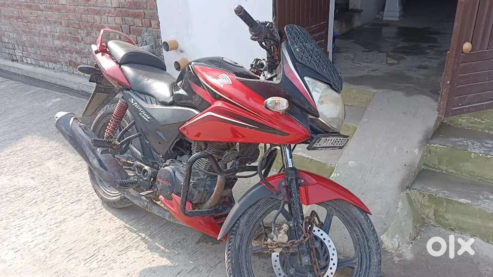 Hero stunner 2013 good condition engine