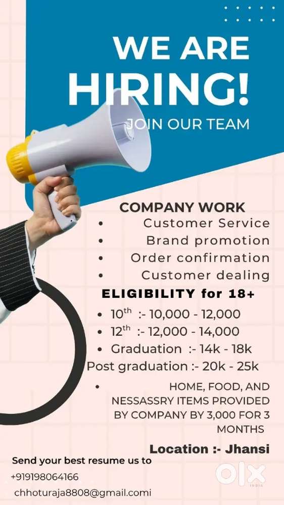 Brand Promotion and services details provide