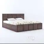 bed Bigger sale on buy new double bed 3900, with box -6990/-EMI bi