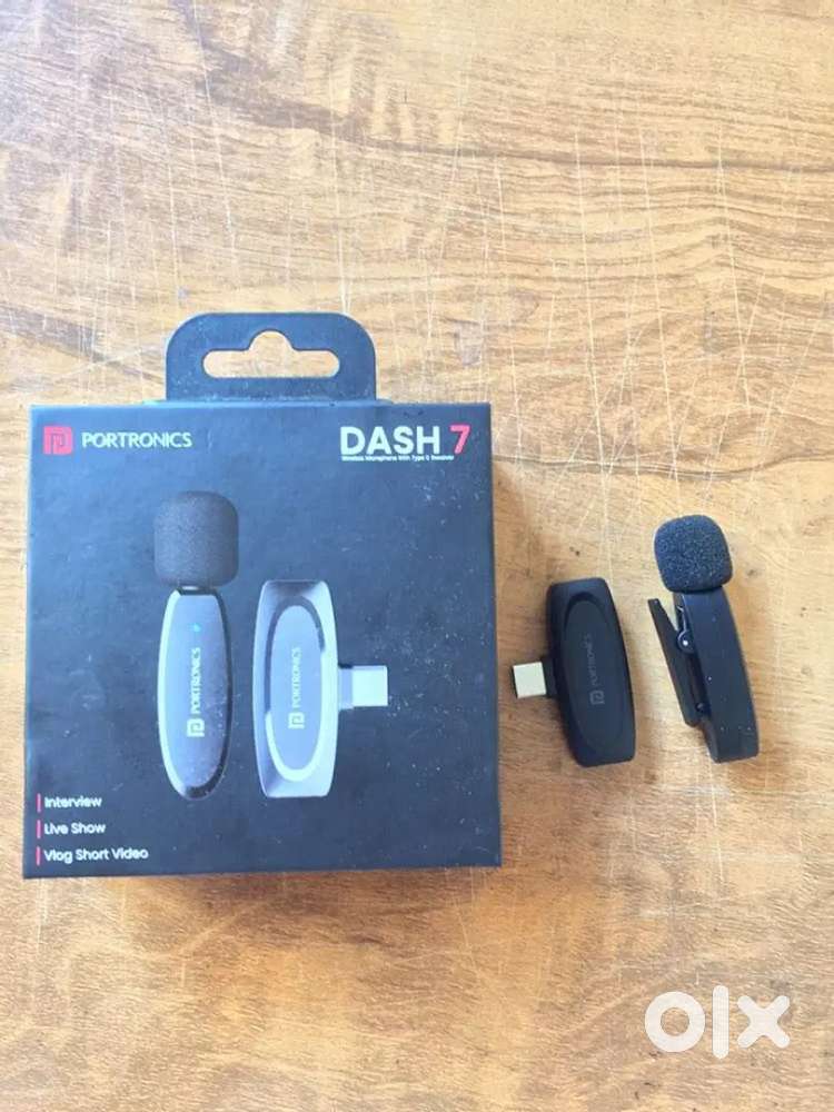 Portronics Dash 7 wireless mic.