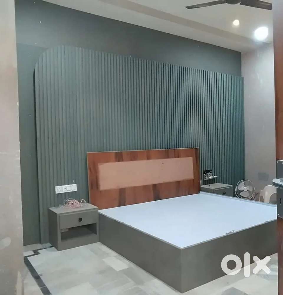 पुरा फलेट अरजंन्ट में तैयार करके देंगे फर्नीचर कलरकाम पीओपी बनादेंगे